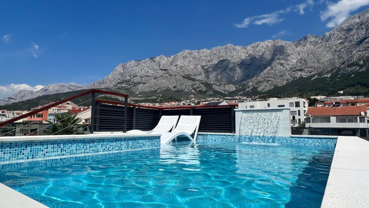 Skypool Suite 77 With Private Pool Makarska Exterior foto